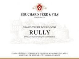 AOP RULLY Etiquette - Maison Bouchard Père & Fils - French Bistrot