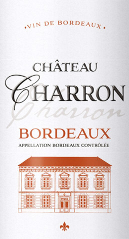 AOP Bordeaux Etiquette - Château Charron - French Bistrot