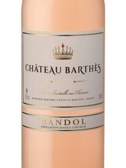 AOP Bandol Etiquette Château Barthes - French Bistrot