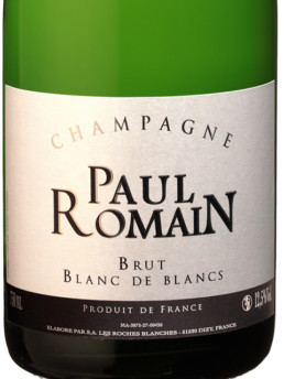 Champagne Paul Romain Etiquette Blanc de Blancs - French Bistrot